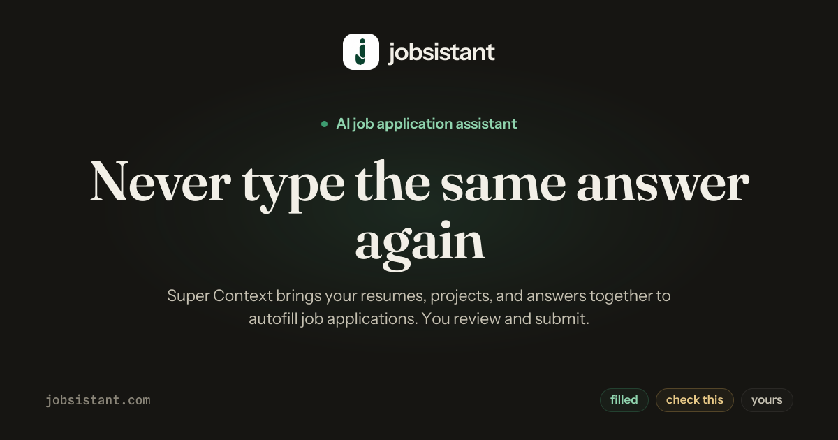 Jobsistant screenshot 1